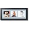 ArtToFrames Collage Photo Picture Frame with 3 - 5x5 inch Openings, Framed in Black with Over 62 Mat Color Options and Regular Glass (CSM-3926-95)
